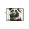 "Panda Bamboo Bite Laptop Sleeve"