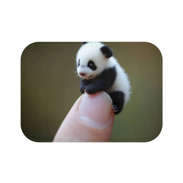 "Panda Finger Tip Bath Mat"