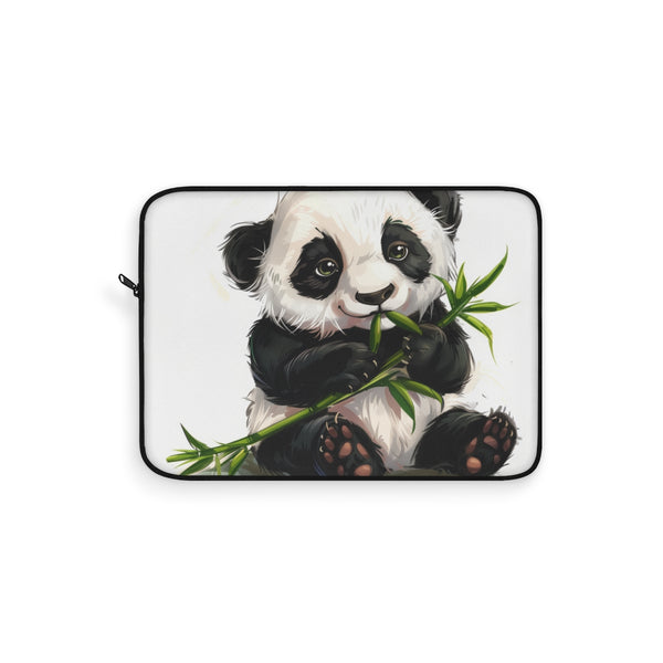 "Panda Pal Bamboo Laptop Sleeve"