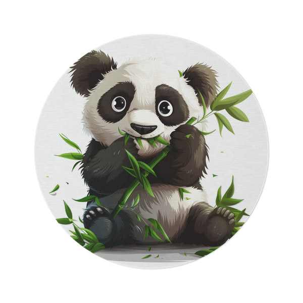 Panda Paradise Round Rug