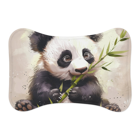 "Panda Paws Pet Mat: Cozy, Cute, and Comfortable!"