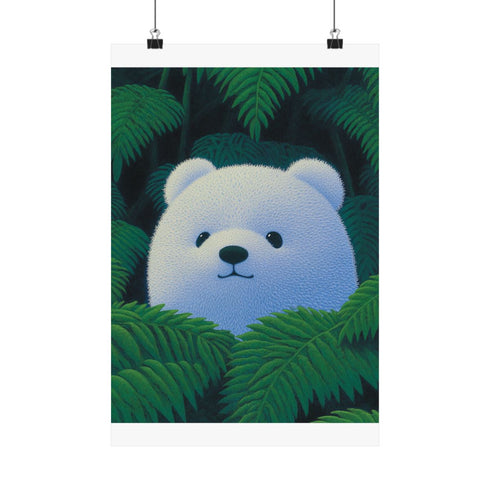 "Panda Peace in Enchanted Forest"