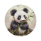 "Panda Playtime Round Rug"