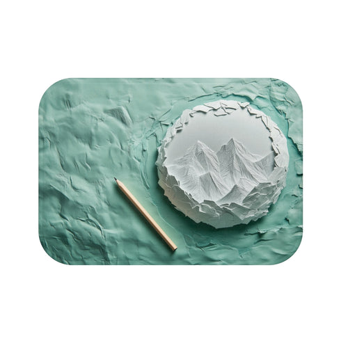 paper planet pencil mountains bath