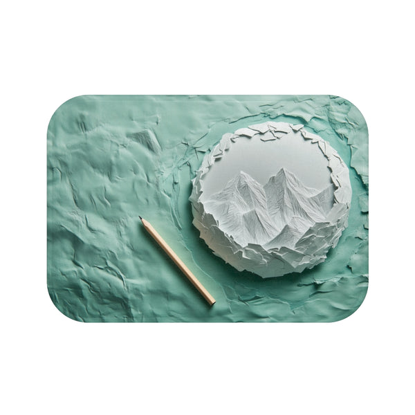 paper planet pencil mountains bath