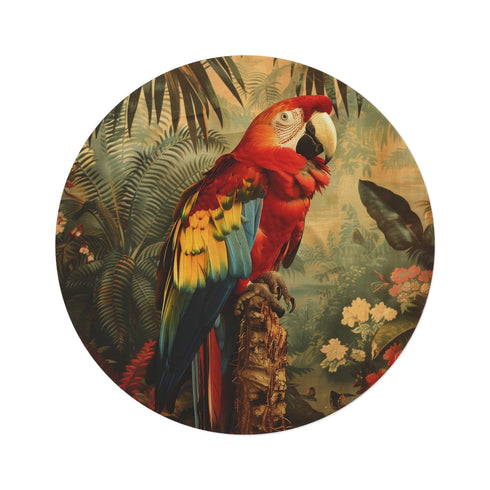 "Paradise Palms Round Rug"