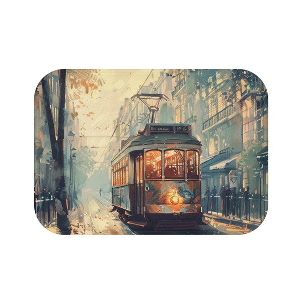 "Parisian Dawn Bath Mat"