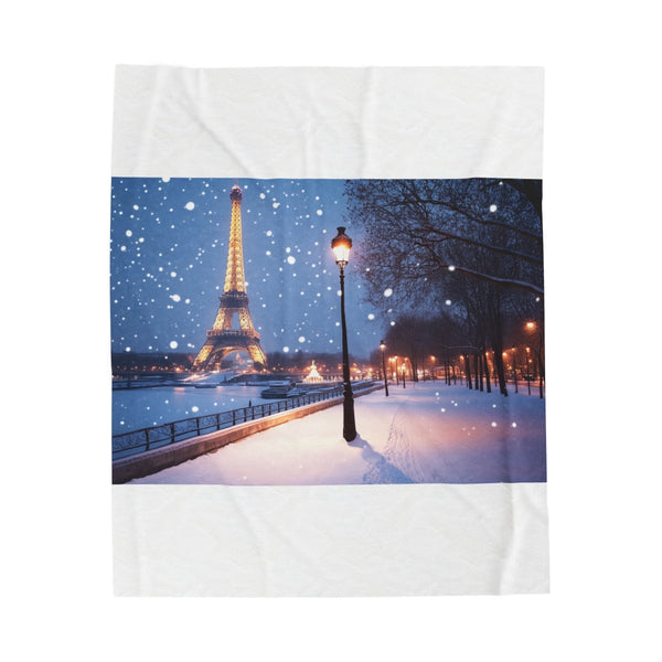 "Parisian Dreams Plush Blanket"