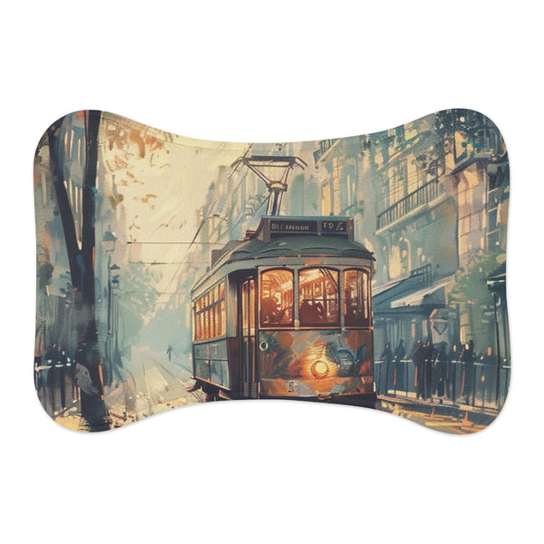 Parisian Morning Pet Mat: Luxurious, Chic, Comfort