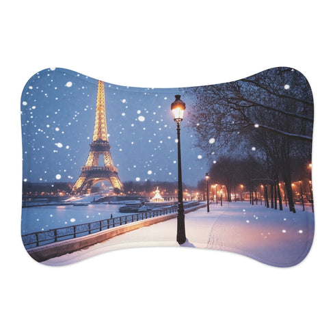 "Parisian Paws Pet Mat: Elegance for Your Fur Baby"