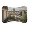 "Parisian Rooftops Pet Mat: Eiffel Tower Views"
