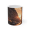 "Parisian Sunset Coffee Mug: Serene Streets"