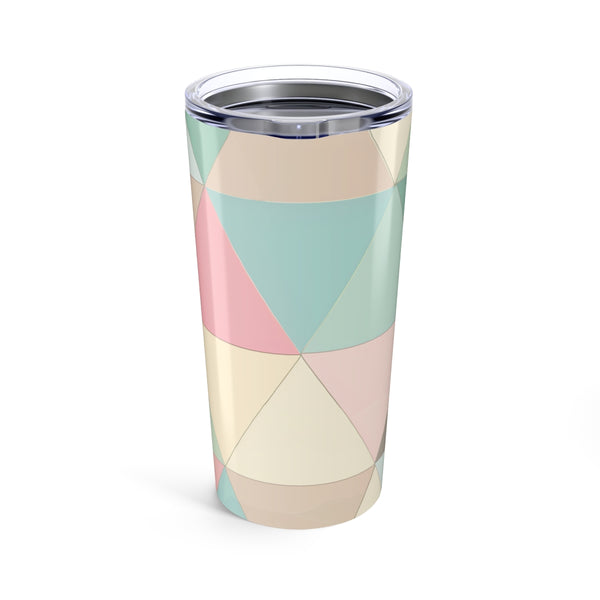 Pastel Geometrics Drink Flask: Chic and Trendy Hydration