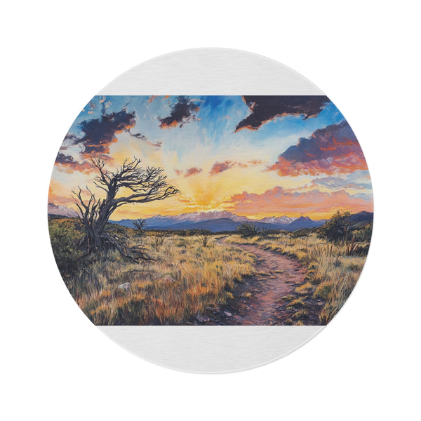 Patagonian Wilderness Round Rug