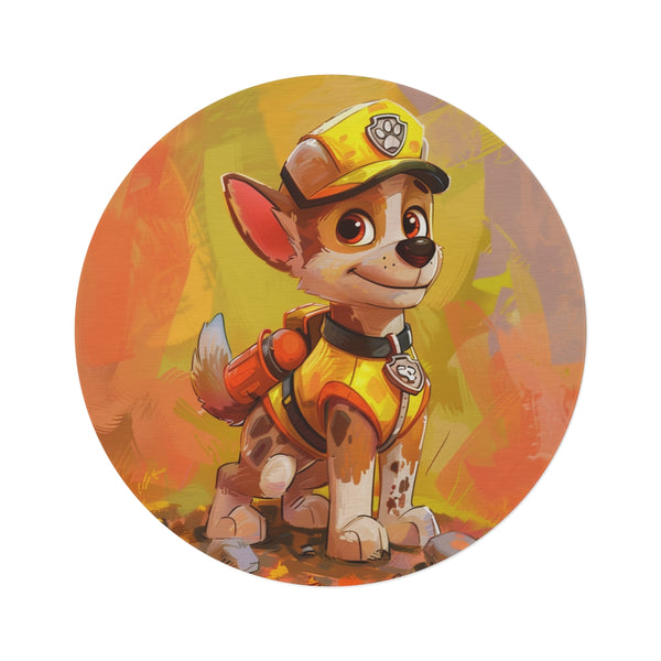 "Paw Patrol Pup Round Rug"