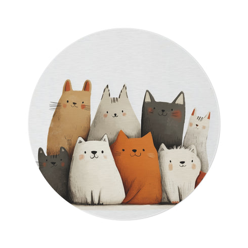 "Paws and Purrs Paradise Rug"