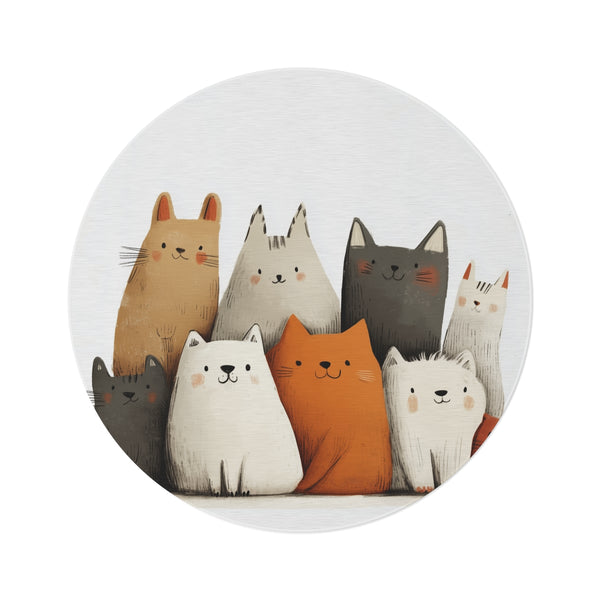 "Paws and Purrs Paradise Rug"