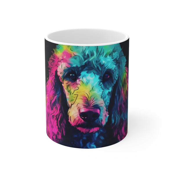 "Pawsitively Adorable Poodle Mug"