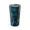 Peacock Feathers Seamless Drinking Bottle: Bold & Beautiful Hydration