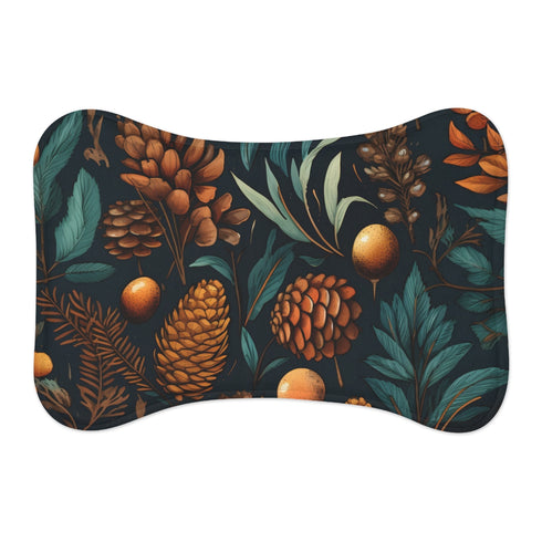 "Pearl Watercolor Pet Mat: Stylish and Stain-Resistant!"