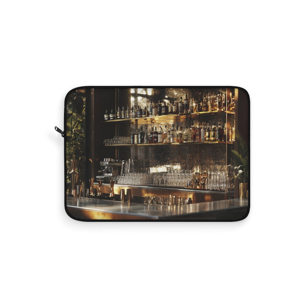 "PEDROAI Cocktail Laptop Sleeve: Luxe Elegance"
