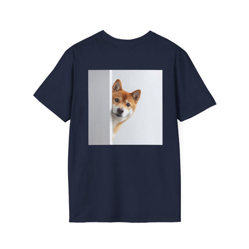 Peekaboo Shiba Inu Tee
