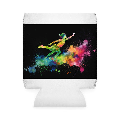 Peter Pan Watercolor Can Cooler: Adventure Awaits