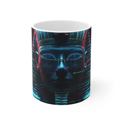 Pharaoh Cyber Enhanced Coffee Mug