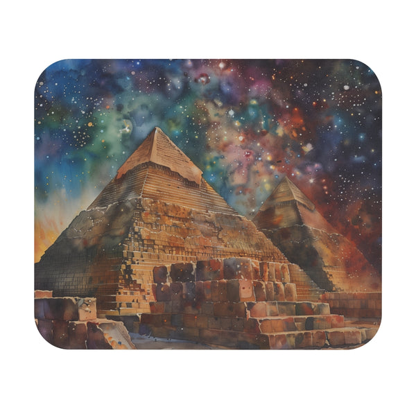 Pharaohs Paradise Egyptian Pyramids Watercolor