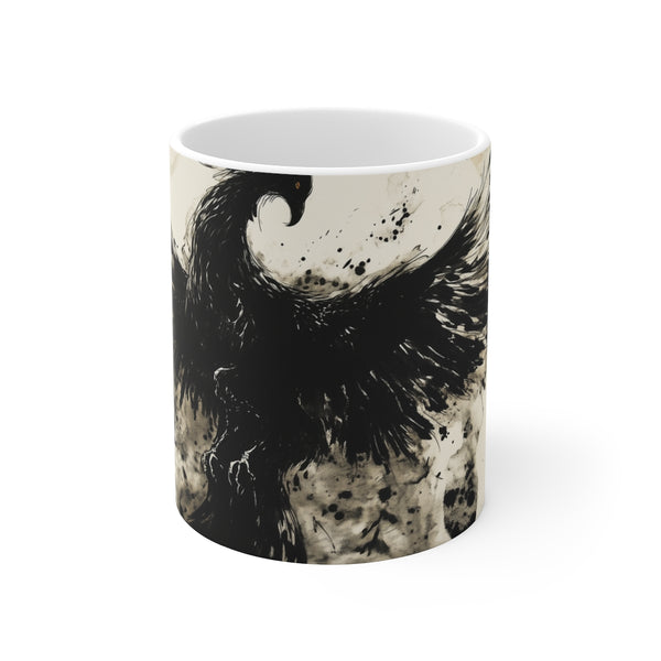 Phoenix Ink Art Coffee Mug