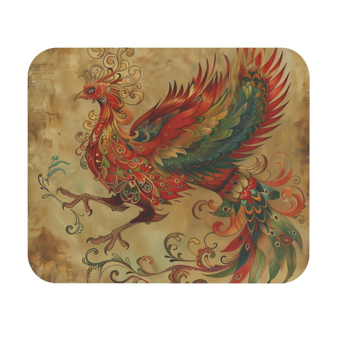 Phoenix Rising Mouse Pad Ignite Your Desk