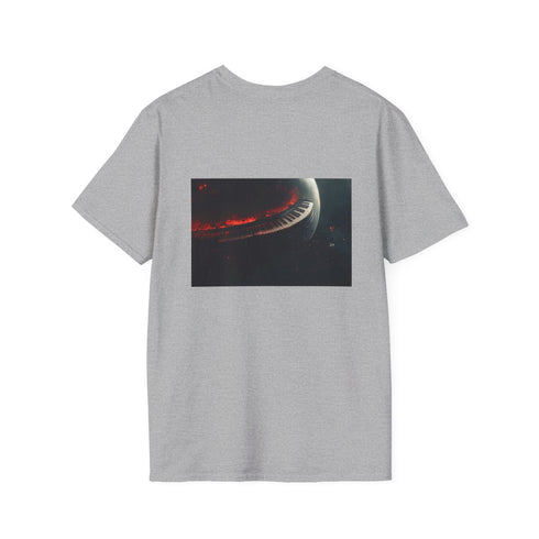 Piano Keys Planet Rings Tee