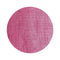 "Pink Burlap Beauty: Round Rug"