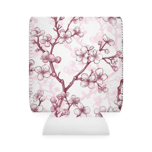Pink Cherry Blossom Can Cooler