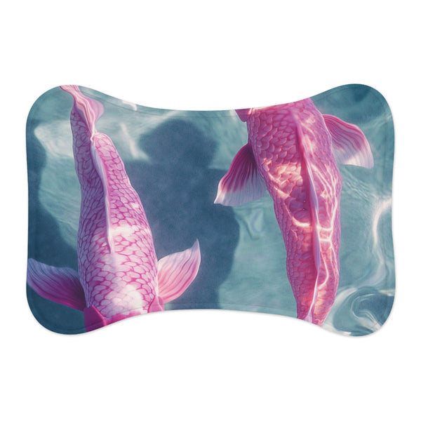 "Pink Koi Fish Serenity Mat"