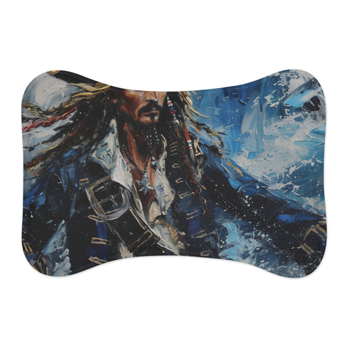 "Pirate Paws Mat: Jack Sparrow Inspiration"