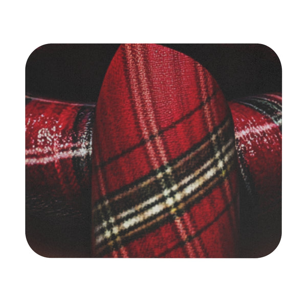 Plaid Pout Mouse Pad Kissable Style for Your Desk