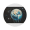 "Planet Earth's Tearful Round Rug"