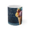 Planet-Themed Ice Cream Cone Mug