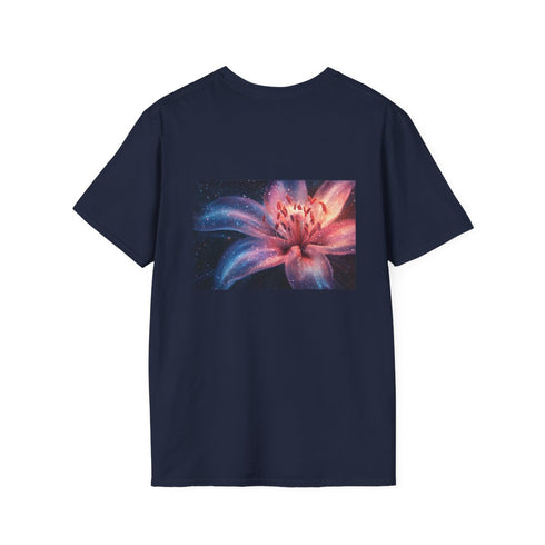 Planetarium Blooming Flower Universe Graphic
