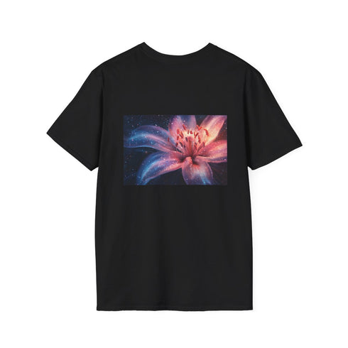 Planetarium Blooming Flower Universe Graphic