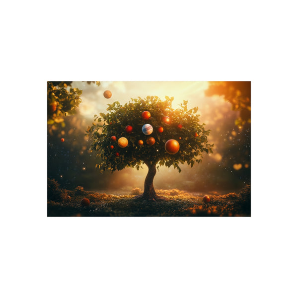 Planets on tree blooming now