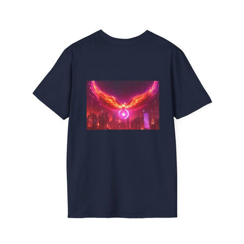 Plasma Phoenix Neon Skyline T-Shirt