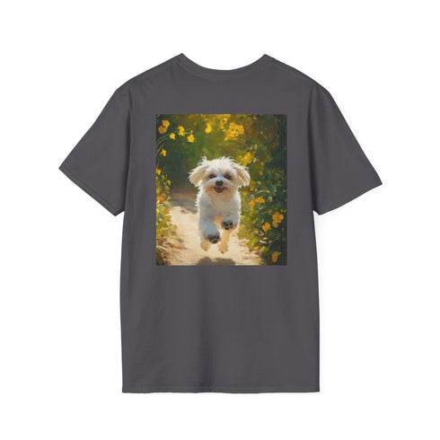 Playful Maltese Pup Tee