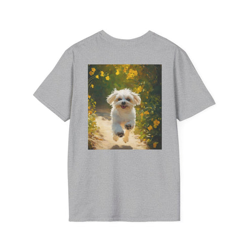Playful Maltese Pup Tee
