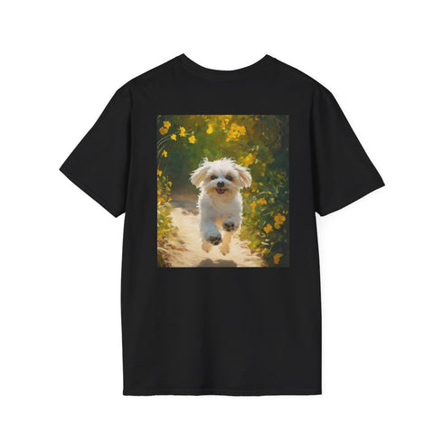 Playful Maltese Pup Tee