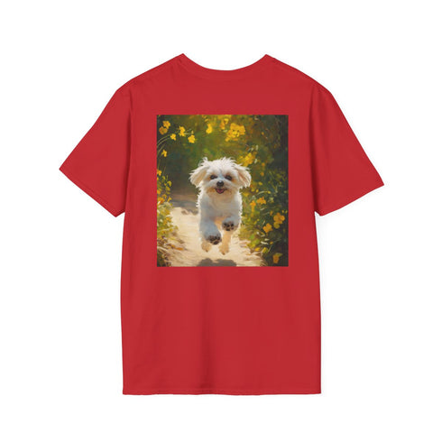 Playful Maltese Pup Tee