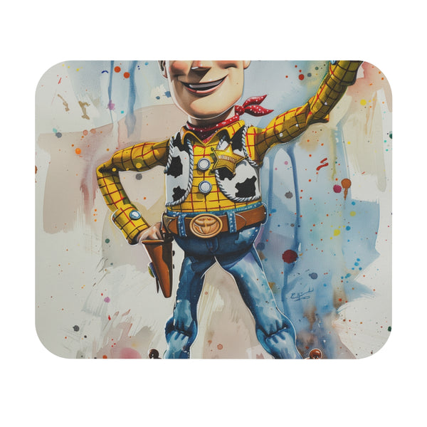 Playful Woody Mouse Pad