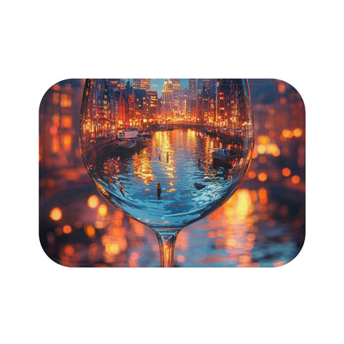 "Plush Paradise Bath Mat"