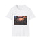 Poe Dameron Piloting an Wing Graphic Unisex Softstyle T-Shirt - Front View